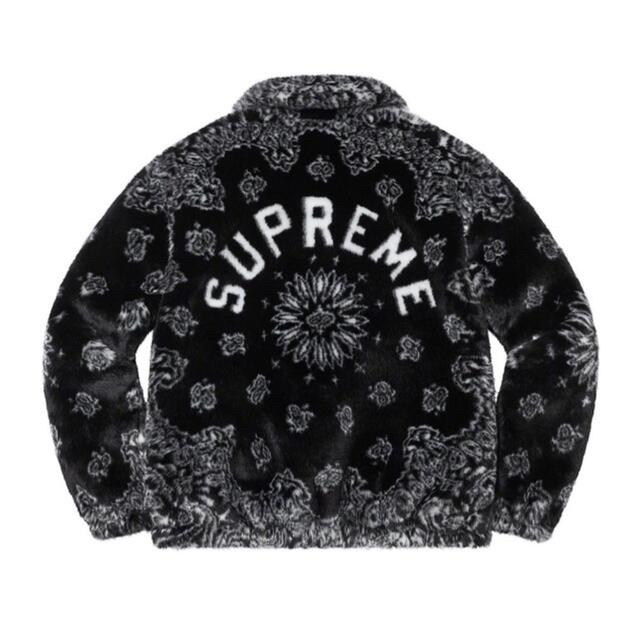 Supreme Bandana Faux Fur Bomber Jacket