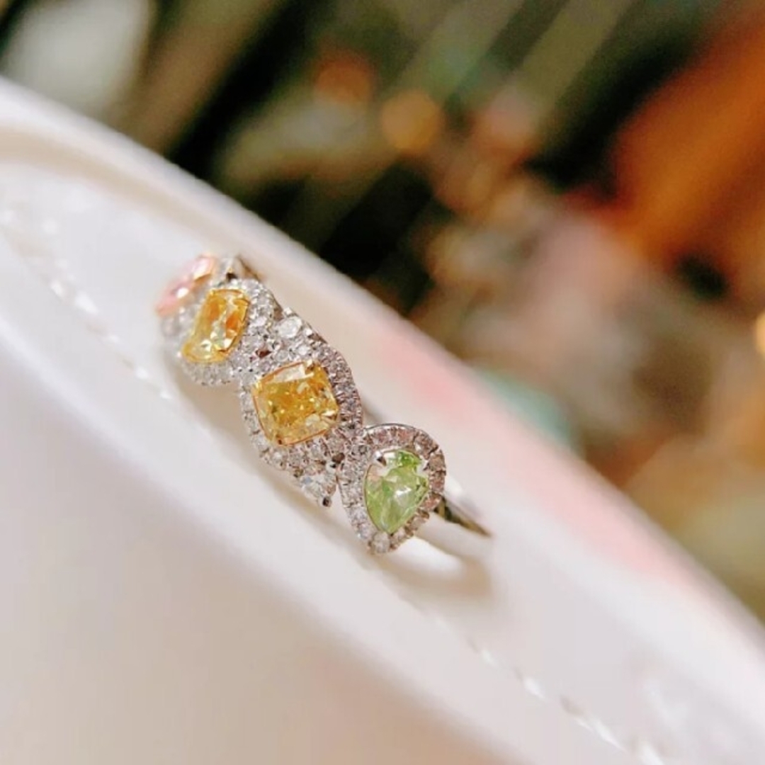 【即配送‼️】カラフル リング 12号 レディースのアクセサリー(リング(指輪))の商品写真