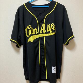 トリプルエー(AAA)の【未使用】AAA ベースボールシャツ 黄色(ミュージシャン)