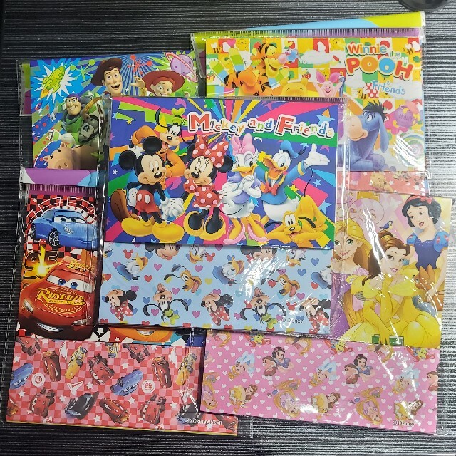 Disney(ディズニー)の【新品・未開封】ディズニーオールスターおりがみアソート2 5種類1セット エンタメ/ホビーのエンタメ その他(その他)の商品写真