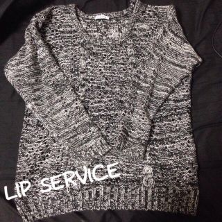 リップサービス(LIP SERVICE)のLIP SERVICE♡ニット♡(ニット/セーター)