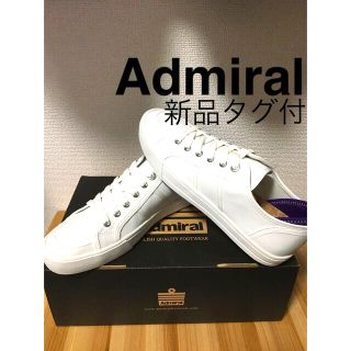 アドミラル(Admiral)の【新品タグ付】Admiral FASLANE ホワイト/パープル　24.0cm(スニーカー)