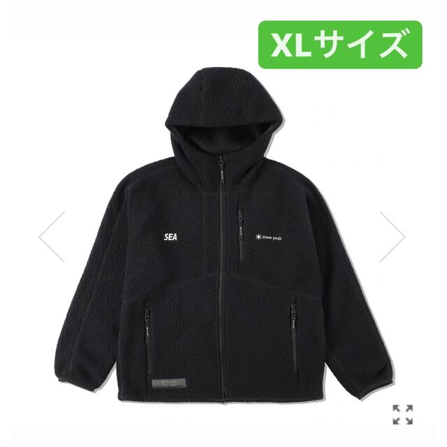 Snow Peak × WDS Jacket blackWindAndSea状態