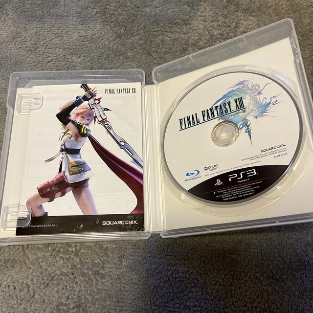 PlayStation3(プレイステーション3)のファイナルファンタジー13 XIII PS3 FF13 エンタメ/ホビーのゲームソフト/ゲーム機本体(家庭用ゲームソフト)の商品写真