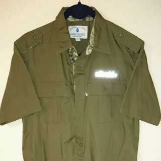 NITRAID　MOSAIC REALWEED ARMY S/S SHIRT