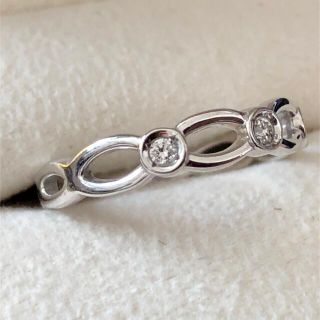 スタージュエリー(STAR JEWELRY)の専用　STAR JEWELRY✨10号✨K18WG×ダイヤ0.06ctリング(リング(指輪))