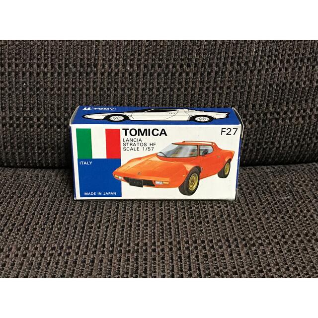 トミカF27 LANCIA STRATOS HF 日本製ミニカー TOMICA