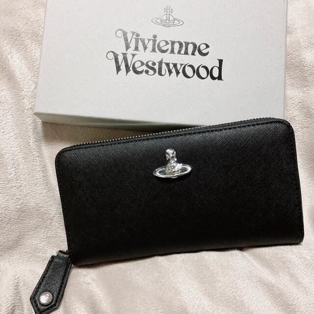 定番人気！ - Westwood Vivienne 【最終値下】Vivienne ブラック 長財布 Westwood 財布