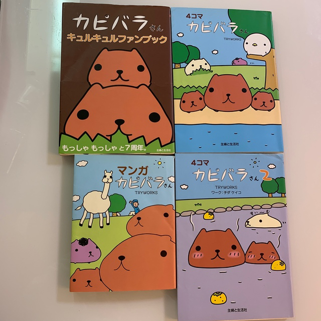 カピバラさん 4冊セット エンタメ/ホビーの本(住まい/暮らし/子育て)の商品写真