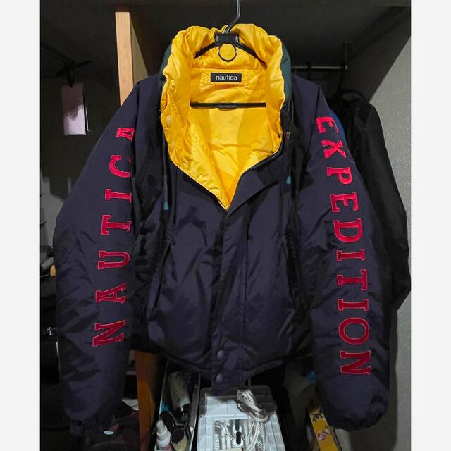NAUTICA(ノーティカ)のnautica ノーティカ　モードスト系　リバーシブル　ダウンジャケット メンズのジャケット/アウター(ダウンジャケット)の商品写真