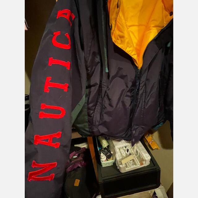 NAUTICA(ノーティカ)のnautica ノーティカ　モードスト系　リバーシブル　ダウンジャケット メンズのジャケット/アウター(ダウンジャケット)の商品写真