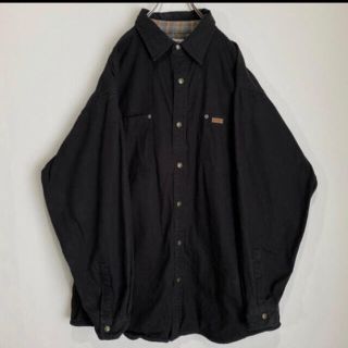 カーハート(carhartt)のcarhartt 裏地チェック ワークシャツ ジャケットXL(シャツ)