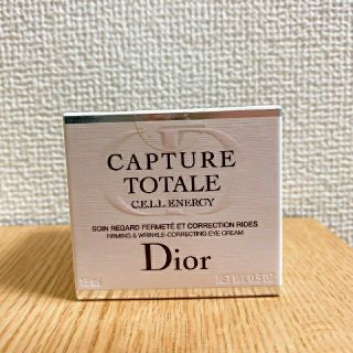 ディオール(Dior)のディオール　カプチュールトータル　セル　ENGY アイクリーム　15ml(アイケア/アイクリーム)