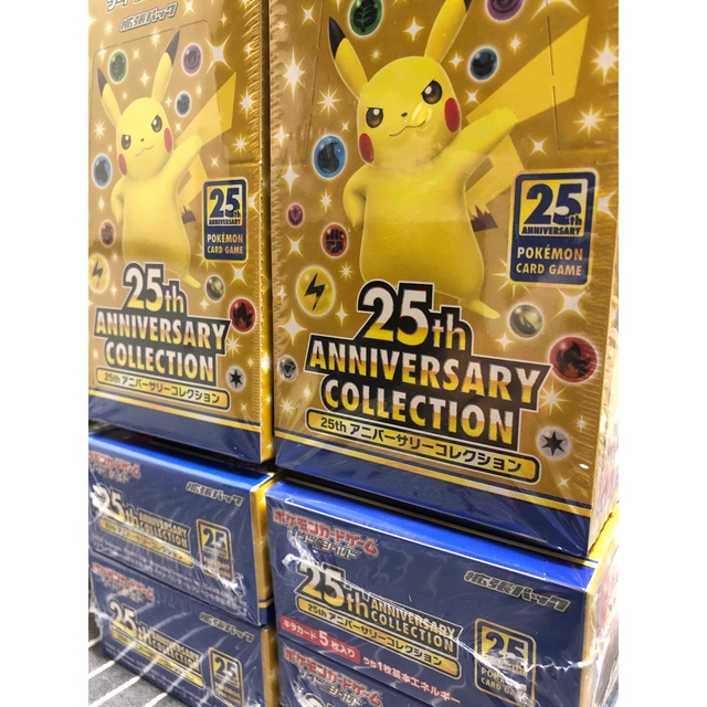 ポケモンカード 25th anniversary 6BOX 未開封 シュリンク付