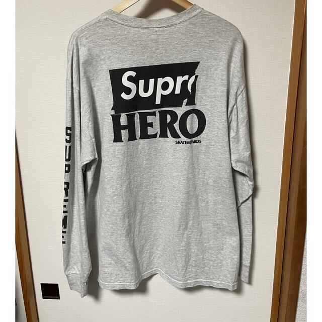 Supreme(シュプリーム)のXL Supreme シュプリーム アンタイヒーロー ANTIHERO tee メンズのトップス(Tシャツ/カットソー(七分/長袖))の商品写真