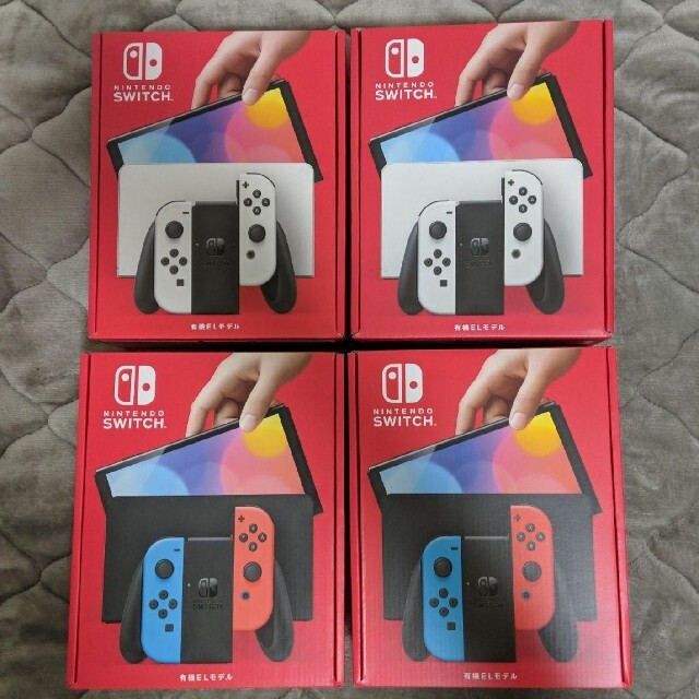 最も 即日発送!! Nintendo Switch 有機EL 4台セット 家庭用ゲーム機本体 最も 即日発送!! Nintendo Switch 有機EL 4台セット 家庭用ゲーム機本体