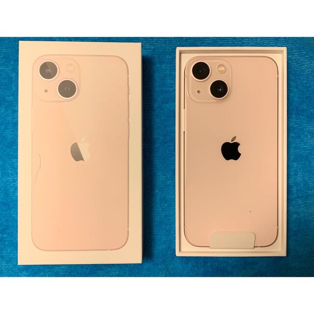 日本初の mini 13 iPhone - iPhone 128gb アイフォン ピンク フリー