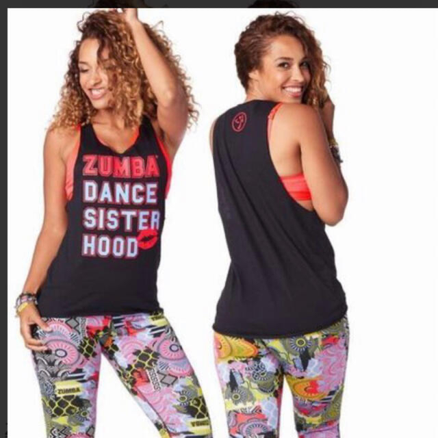 Zumba Sisterhood Loose Tank タンクトップ スポーツ/アウトドアのトレーニング/エクササイズ(その他)の商品写真