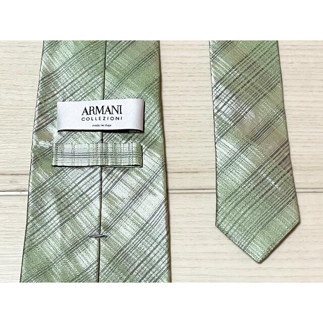 ARMANI COLLEZIONI(アルマーニ コレツィオーニ)の◆アルマーニコレツィオーニ　チェック　ネクタイ◆ メンズのファッション小物(ネクタイ)の商品写真