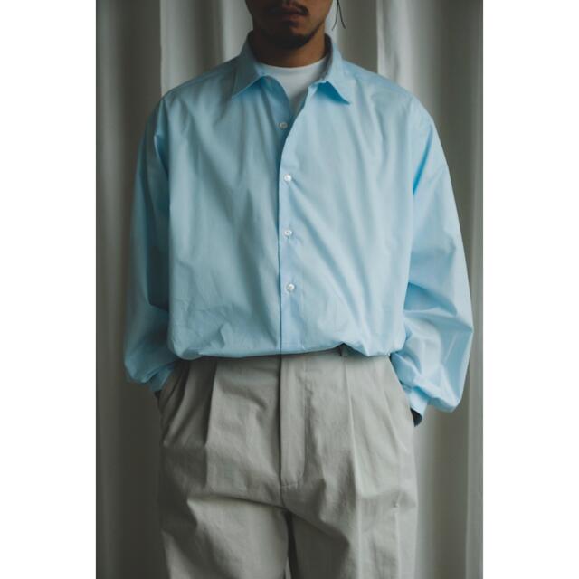 COMOLI(コモリ)のA.PRESSE  アプレッセ　Pullover Granpa Shirt  2 メンズのトップス(シャツ)の商品写真