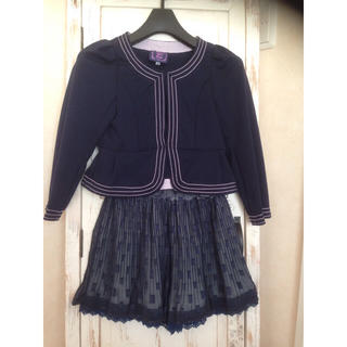 アナスイミニ(ANNA SUI mini)のANNA SUI ジャケットとスカート(ドレス/フォーマル)
