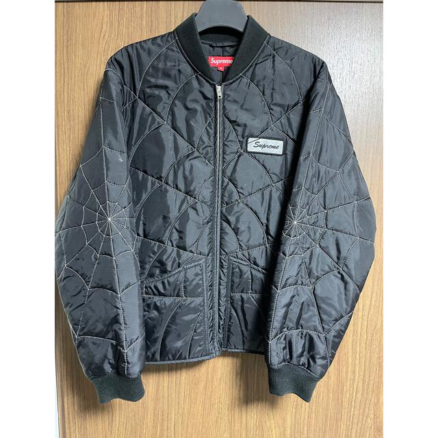 Supreme - supreme spider web quilted work jacketの通販 by TAV_13's ...