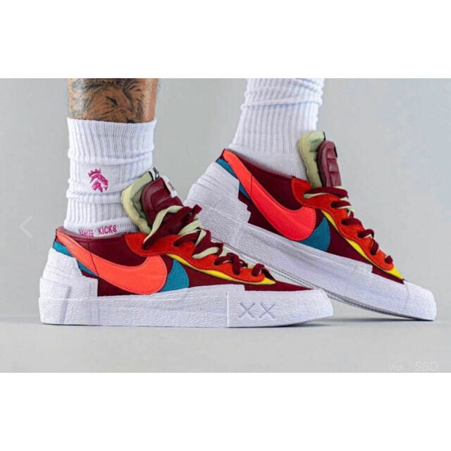 NEW格安 NIKE Nike Blazer Low の通販 by さつまよ*売り切り値下げ中|ナイキならラクマ - KAWS × sacai × 豊富な人気