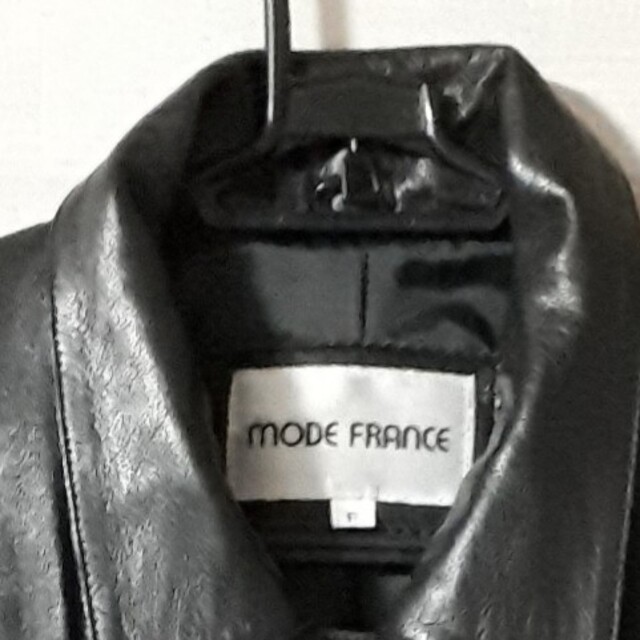 美品】MODE FRANCE レザージャケット ラムレザー 羊革 フリー | seac