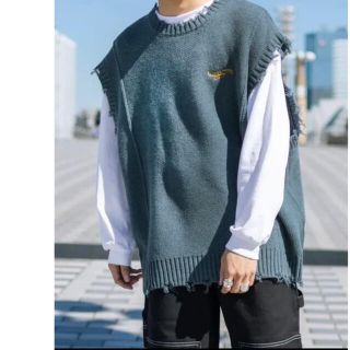 ハレ ダメージニット | nalans.com