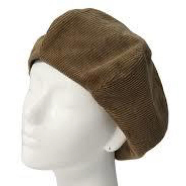 moussy(マウジー)のきょん太郎様専用 コーデュロイベレー帽 レディースの帽子(ハンチング/ベレー帽)の商品写真