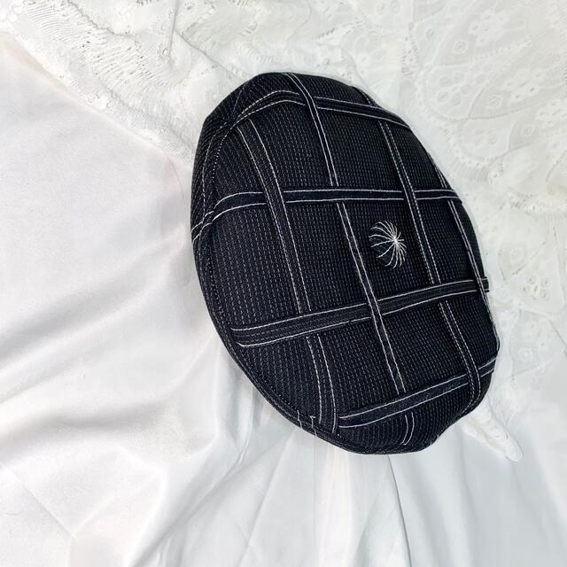 original knitting beret 2 レディースの帽子(ハンチング/ベレー帽)の商品写真