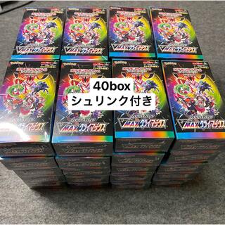 ポケカ【vmaxクライマックス】40Box「新品未開封・シュリンク付」