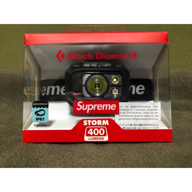 Supreme(シュプリーム)のSupreme Black Diamond Storm 400 Headlamp スポーツ/アウトドアのアウトドア(ライト/ランタン)の商品写真