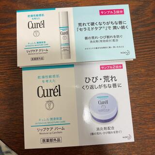 Curel - キュレル　リップケア　クリーム　バーム　サンプル