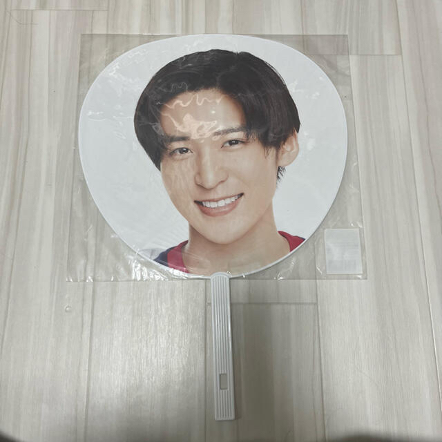 Johnny's(ジャニーズ)の目黒蓮　たまアリ　うちわ エンタメ/ホビーのタレントグッズ(アイドルグッズ)の商品写真