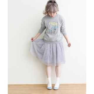 ドットアンドストライプスチャイルドウーマン(Dot&Stripes CHILDWOMAN)のチュールスカート(ひざ丈スカート)