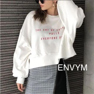 アンビー(ENVYM)のENVYM ルーズスリーブＰＯ(トレーナー/スウェット)