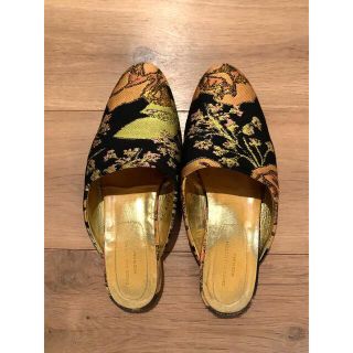 ドリスヴァンノッテン(DRIES VAN NOTEN)の【明日削除します】Dries Van Noten ジャガードシューズ(スリッポン/モカシン)