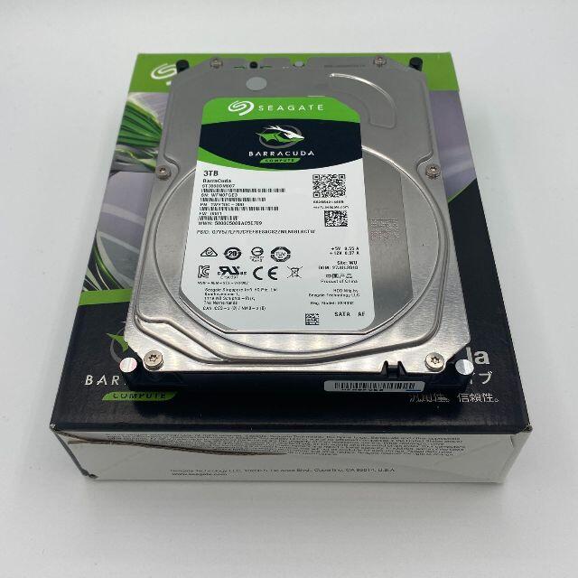 Seagate BarraCuda 3.5インチ 3TB HDDハードディスク