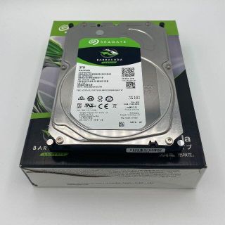 Seagate BarraCuda 3.5インチ 3TB HDDハードディスク(PCパーツ)