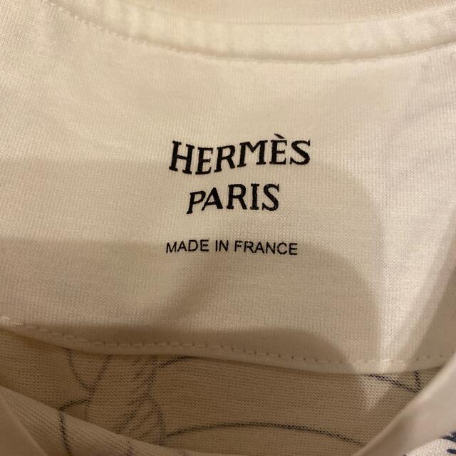 Hermes(エルメス)のHERMES シャツ　丈長め レディースのトップス(Tシャツ(半袖/袖なし))の商品写真