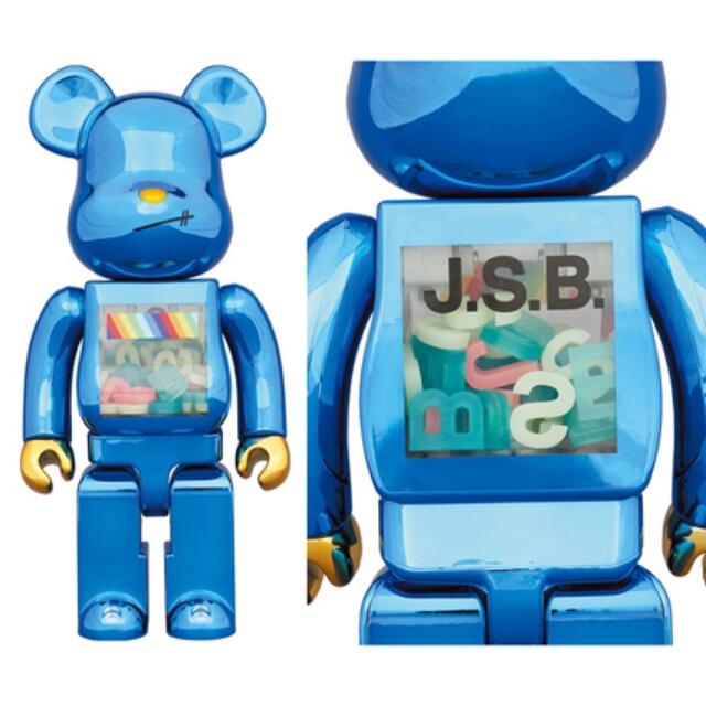 大切な J.S.B. ver. 3RD 3rd MEDICOM - ver. BE@RBRICK Blue 400%の