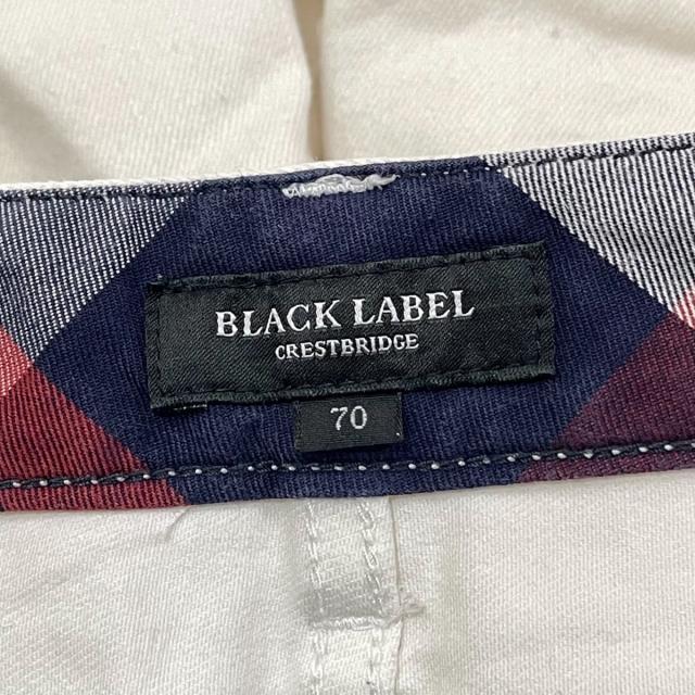 BLACK LABEL CRESTBRIDGE(ブラックレーベルクレストブリッジ)のブラックレーベルクレストブリッジ 70 - 白 レディースのパンツ(デニム/ジーンズ)の商品写真