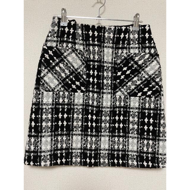 【Liala&PG】 リアラ　ツイードタイトスカートSサイズ　黒 レディースのスカート(ひざ丈スカート)の商品写真