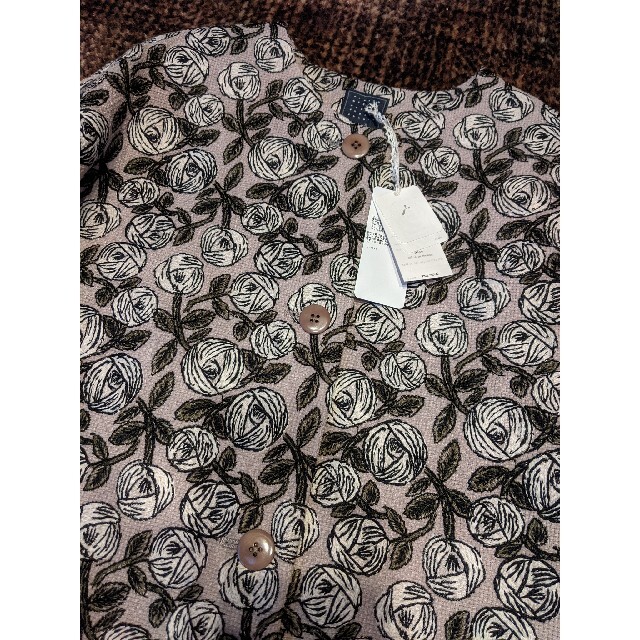 【shi様専用】人気完売。未使用。ミナペルホネンrosy刺繍コート36 【shi様専用】人気完売。未使用。ミナペルホネンrosy刺繍コート36