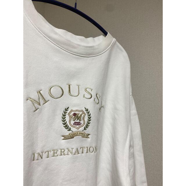 moussy(マウジー)のmoussy スウェット トレーナー レディースのトップス(トレーナー/スウェット)の商品写真