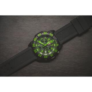 ルミノックス(Luminox)のルミノックス NAVY SEALS グリーン 3080 美品 希少 カラーマーク(腕時計(アナログ))