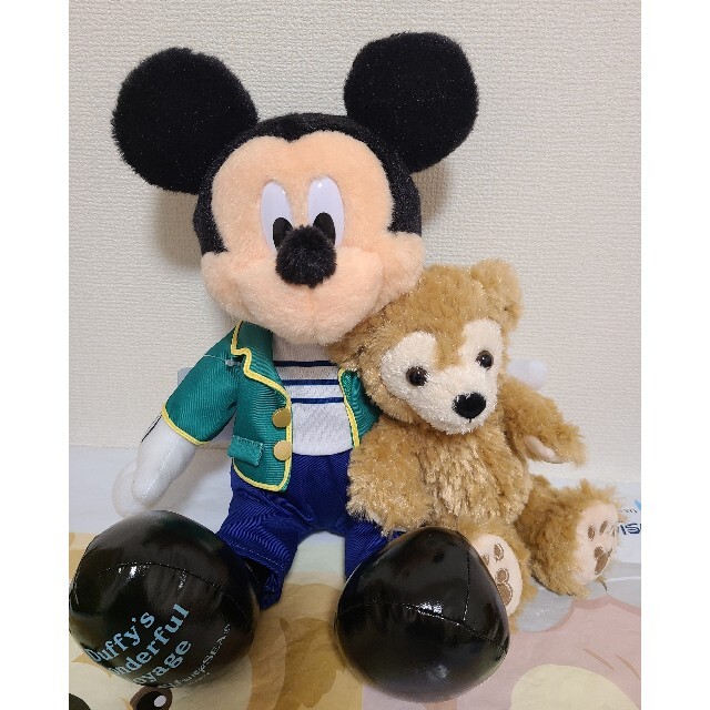 ディズニー　ダッフィー　ミッキー　ワンダフルヴォヤッジ　ぬいぐるみ