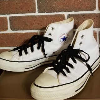 コンバース(CONVERSE)の【値下げしました】コンバース オールスターレザータイプ25cm(スニーカー)