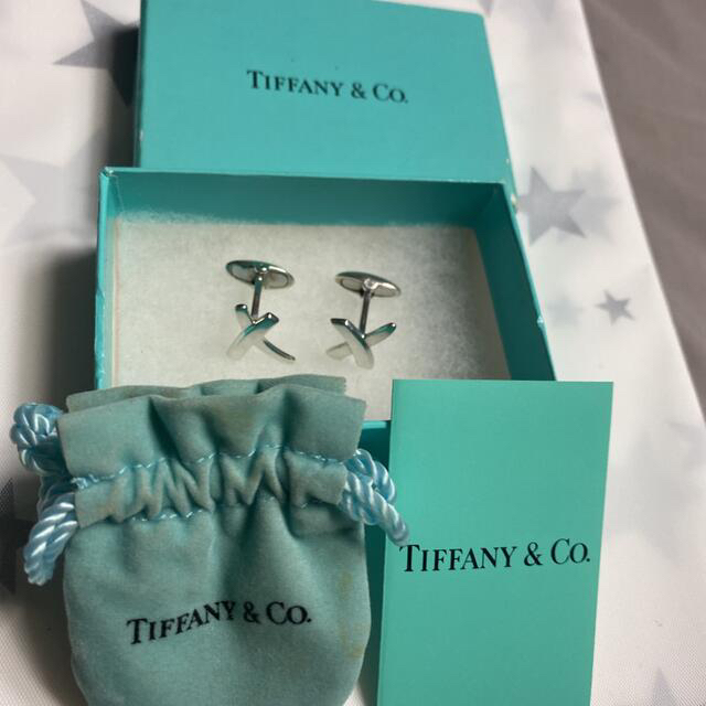 Tiffany & Co.(ティファニー)のティファニー　Tiffany カフス パロマ・ピカソ　Xモチーフ メンズのファッション小物(カフリンクス)の商品写真